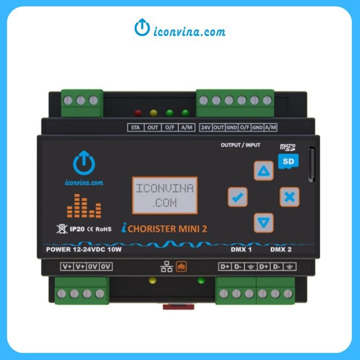 Non-musical DMX show controller iChorister Mini 1/2