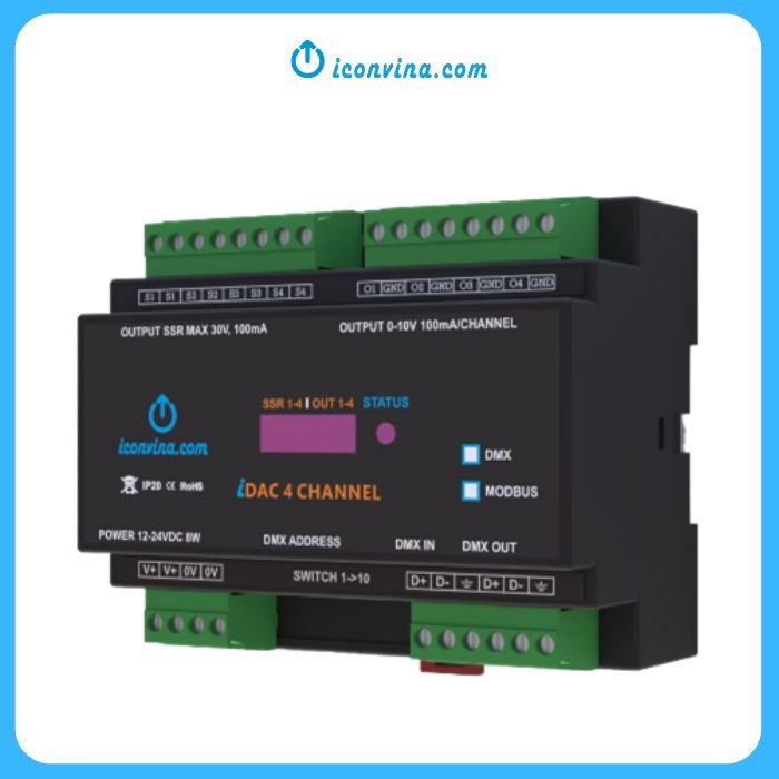 Pump inverter interface DMX DAC-4 (2)